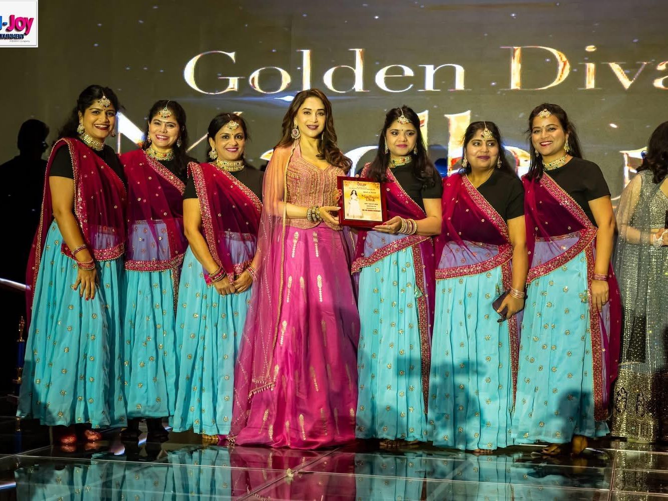 Any1CanDance honored on stage with Madhuri Dixit